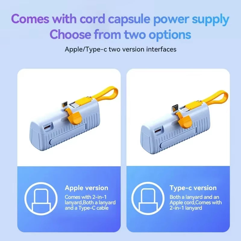300000mAh 2-in-1 Mini Power Bank