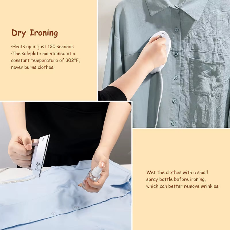 Portable Mini Iron Board Handheld