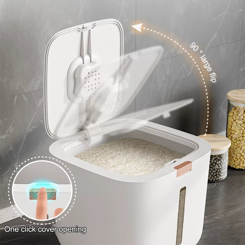 Moisture-Proof Rice Bucket