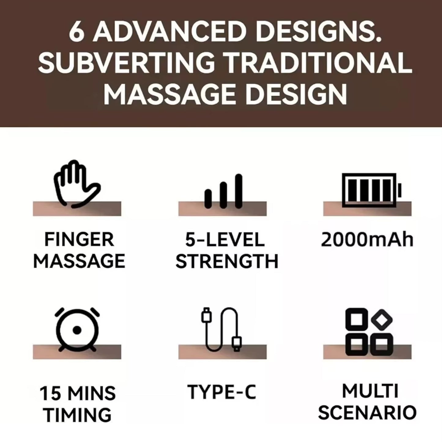 5 Levels Hand Massager